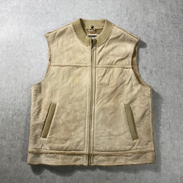 [XL] 90-00s ANGELO LITRICO 리얼 스웨이드 베스트