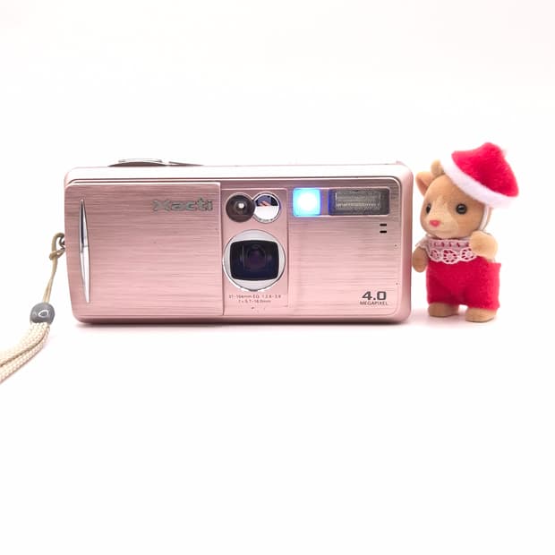 📸 SANYO Xacti J4 Pink ✨ 슬라이드 램프 킥포💫 