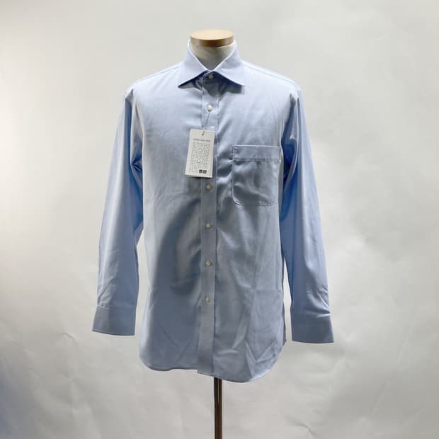 유니클로 택새상품 남성 슈퍼넌아이론 셔츠 M 