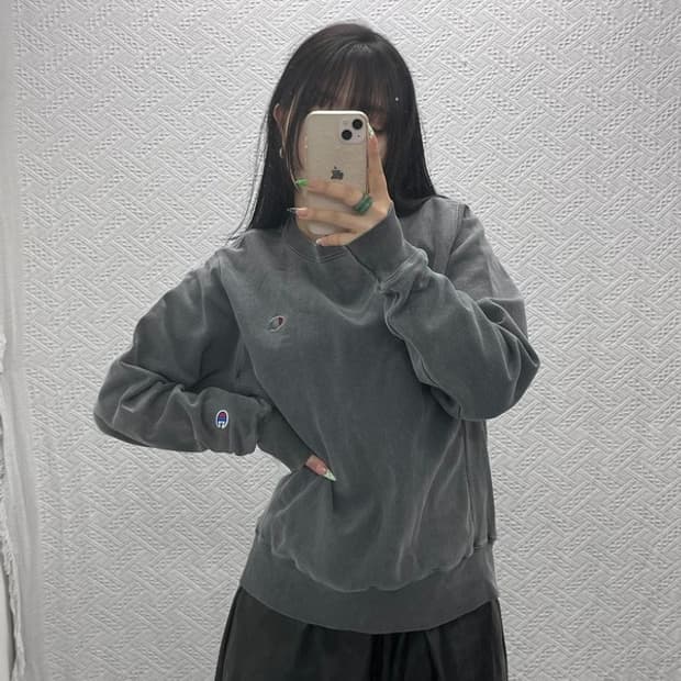 챔피온 리버스위브 올드스쿨 빈티지 캐주얼 약기모 맨투맨 S C09001