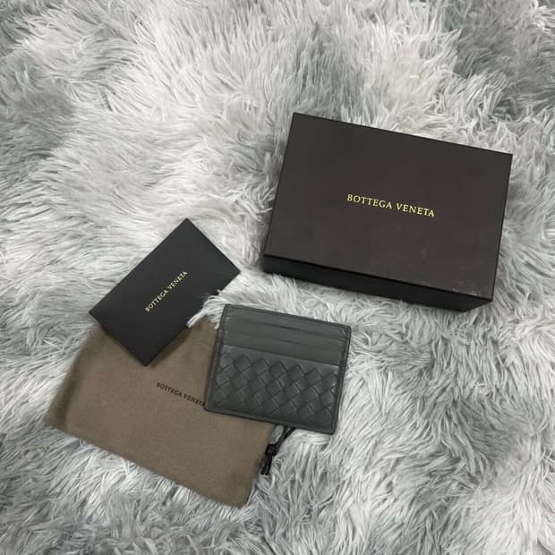 [정품/풀구성] 보테가베네타 인트레치아토 카드지갑