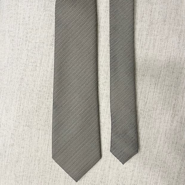 앤드지 베이지그레이 넥타이