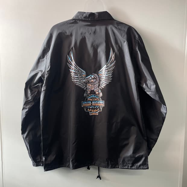 룰러 크롬이글 코치자켓