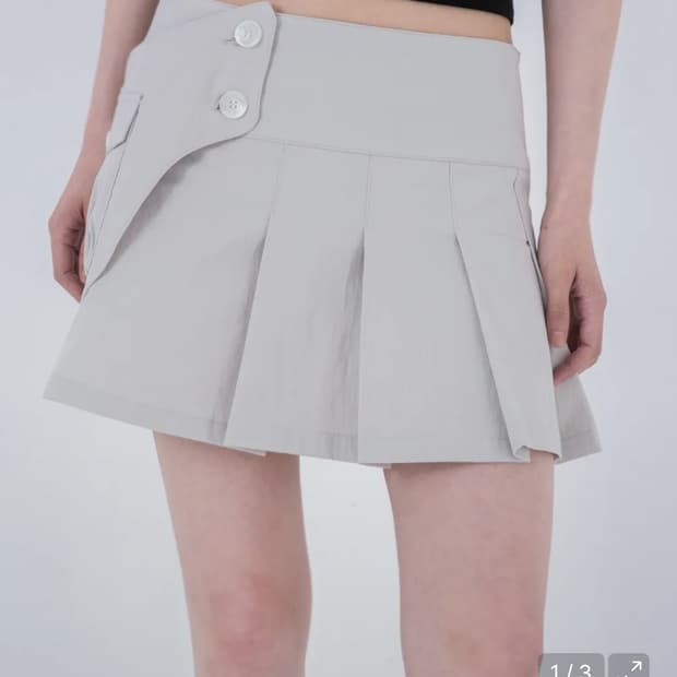 미세키서울 Waist pocket bag mini skirt