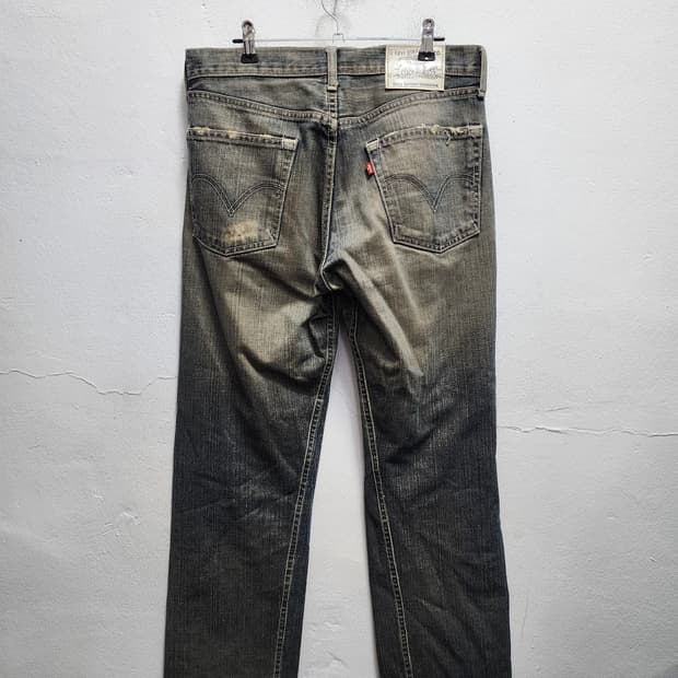 리바이스 503 데님 빈티지 워싱진