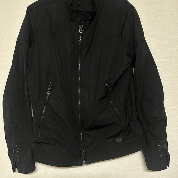 디젤 나일론 바이커 자켓