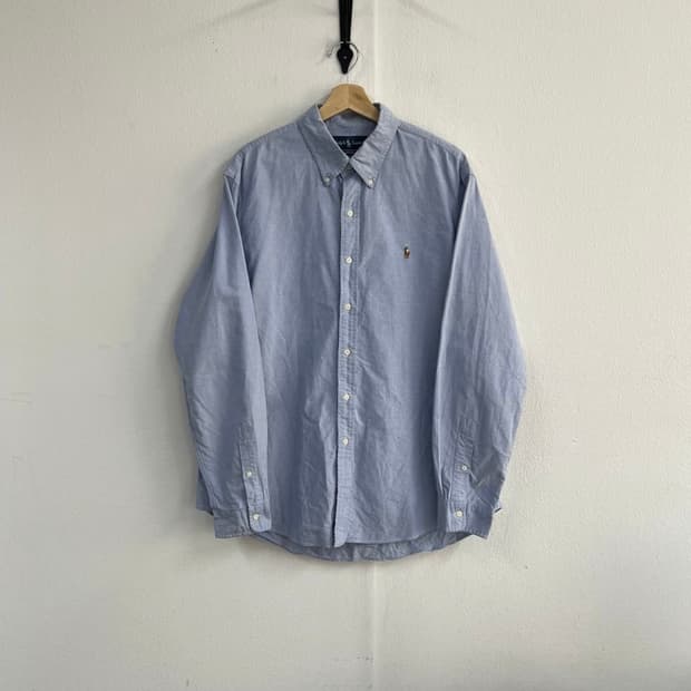 폴로 랄프로렌 셔츠 블루