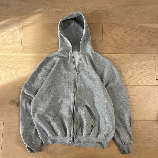 러셀 애슬레틱 후드집업 그레이