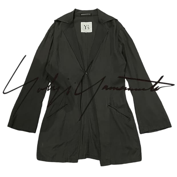 요지 야마모토 고딕 하프 코트 m