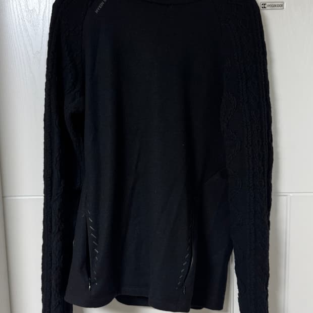 혜인서 테크울 후드 니트 3사이즈 블랙 홍태준 착용