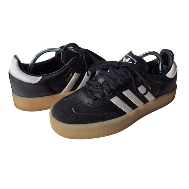 245) adidas 아디다스 삼배 플렛폼 검솔
