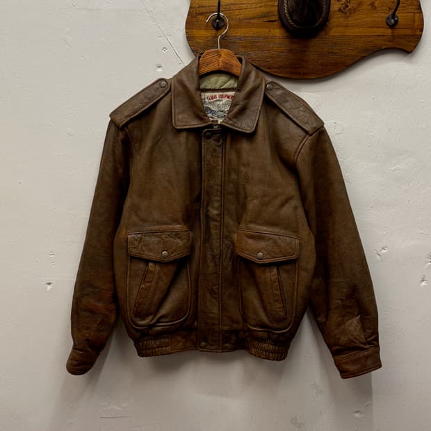 Vintage Type A-2 Lambskin Flight Jacket