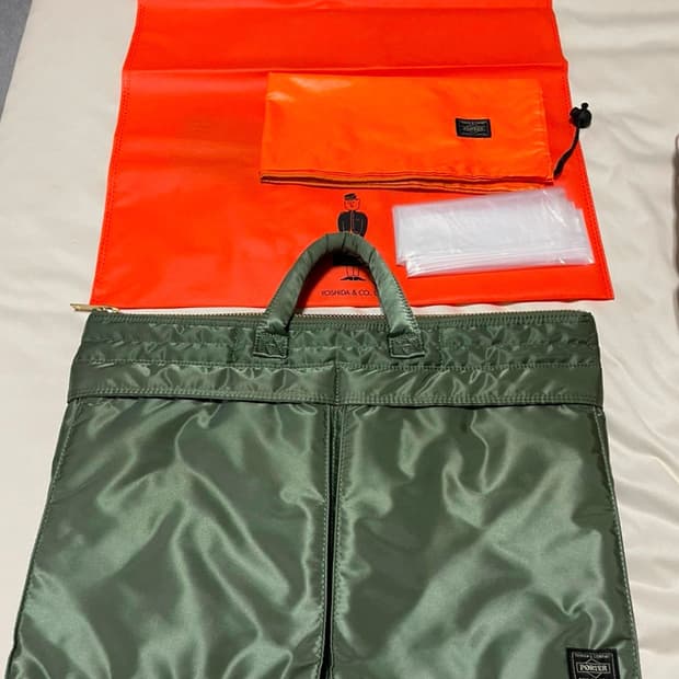 포터 탱커 숏 헬멧백 라지 세이지 그린