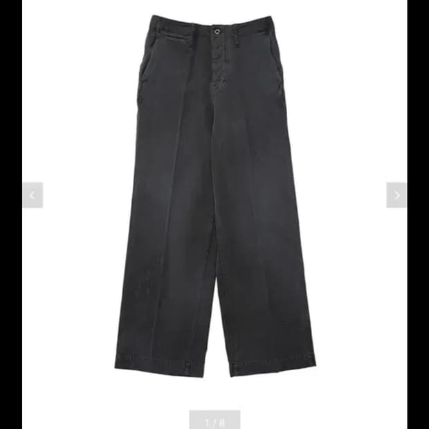 비즈빔 visvim WIDE PANTS DMGD 팔아요.