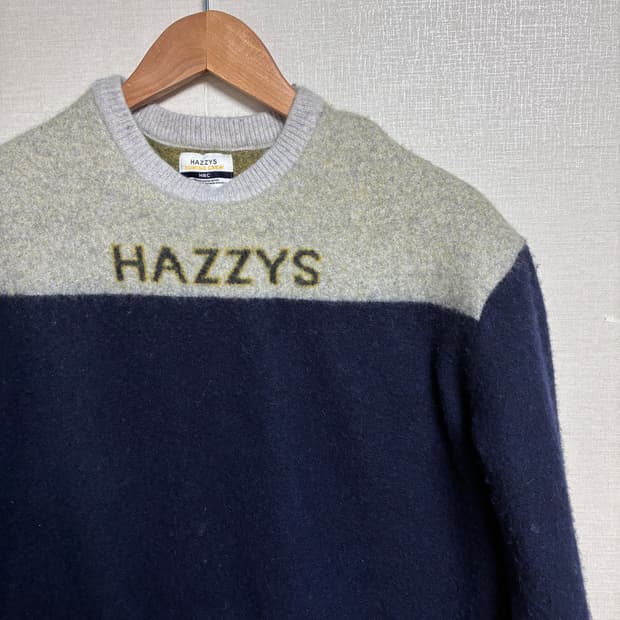 빈티지 헤지스 로잉클럽 니트 XL