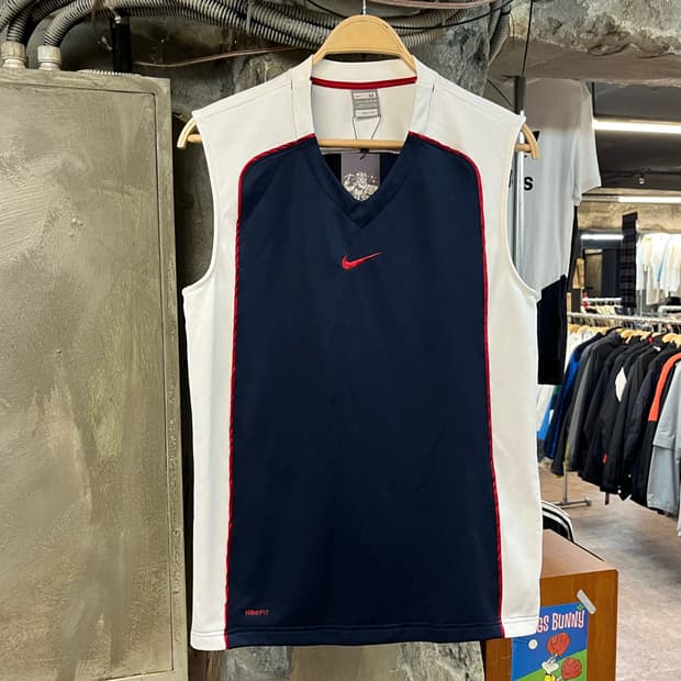 나이키 올드스쿨 스윙맨 슬리브리스 네이비 M #csz2080