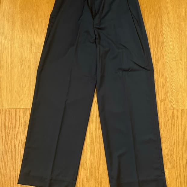 50 코스 와이드팬츠 43사이즈 남색