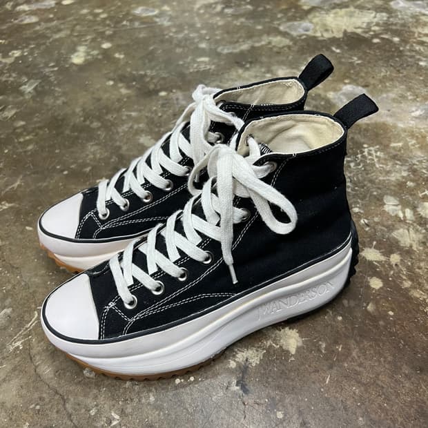 240) 컨버스 X JW앤더슨 런스타 하이크 스니커즈 운동화