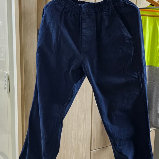 도큐먼트 라이트 코튼 파자마 팬츠 S(30) 인디고 블루