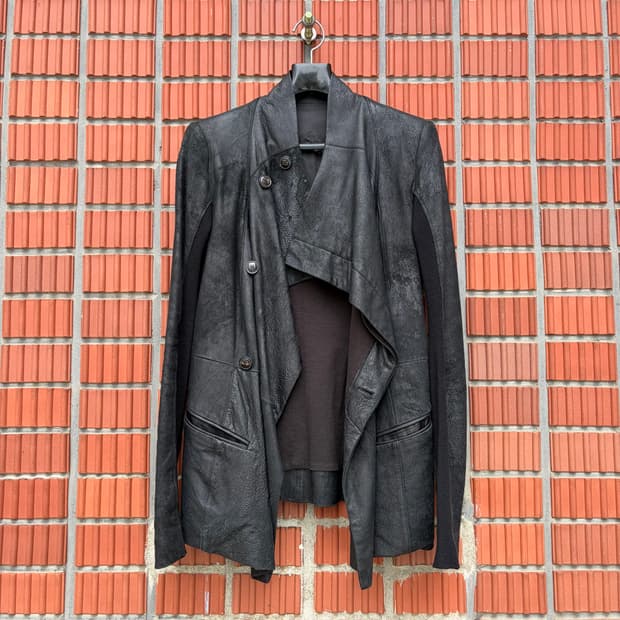Rick Owens 레더 자켓