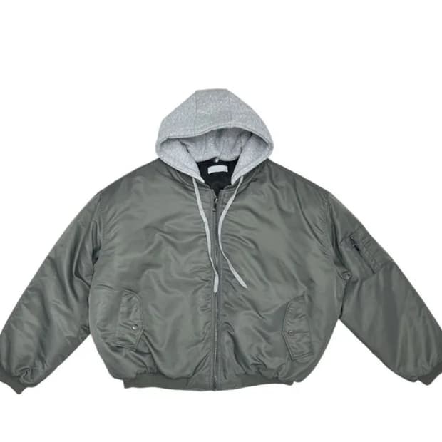 겨울 항공점퍼 (후드 탈부착)