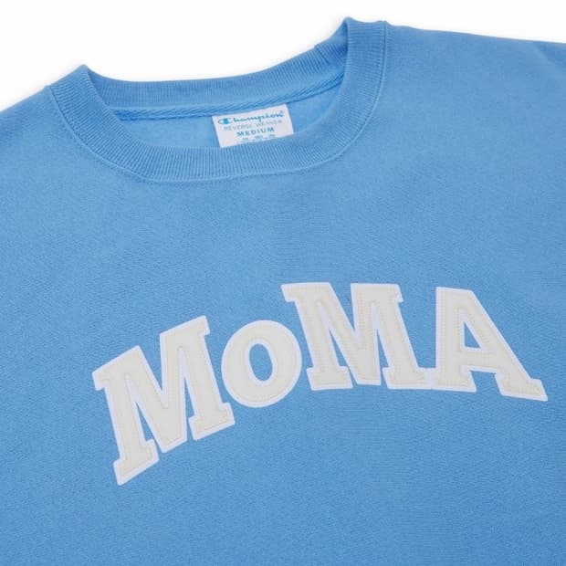 MOMA 챔피온 하늘색 맨투맨 L 새상품
