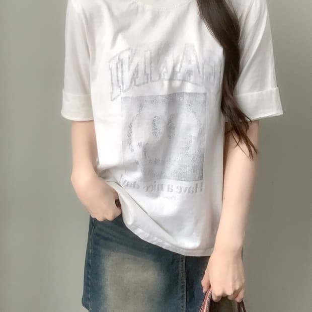가니 반팔티