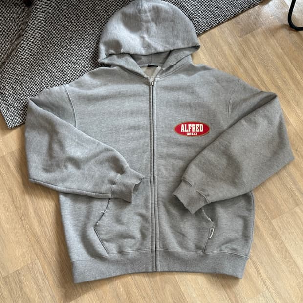 알프레드 Alfred 후드집업 VTG AFRD BLUNT ZIP-UP H