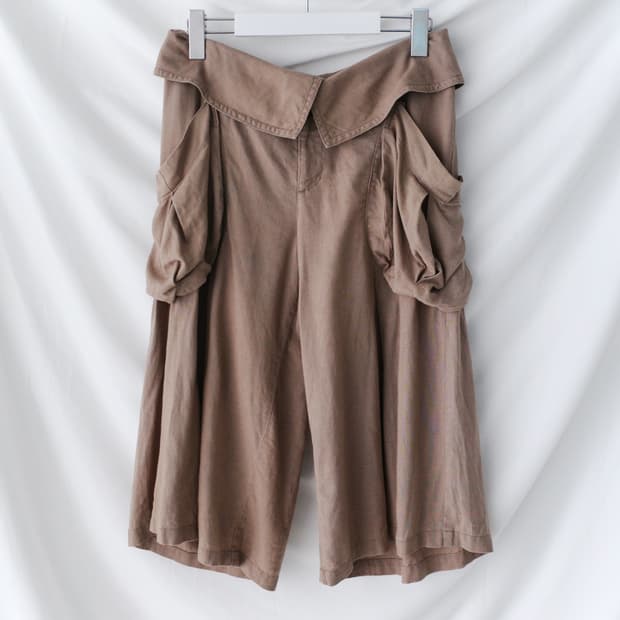 draping pocket pants