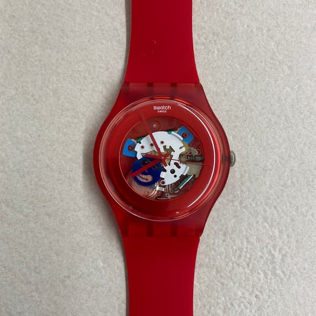 Swatch red Skeleton