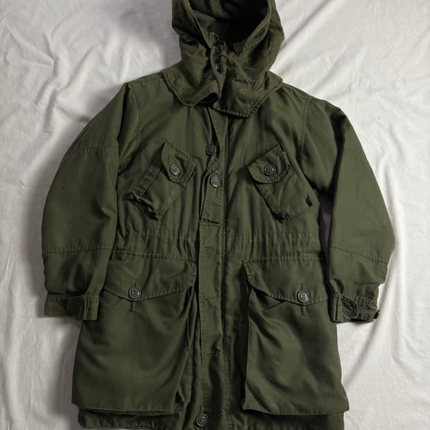 70s 캐나다 밀리터리 콜드 익스트림 파카 