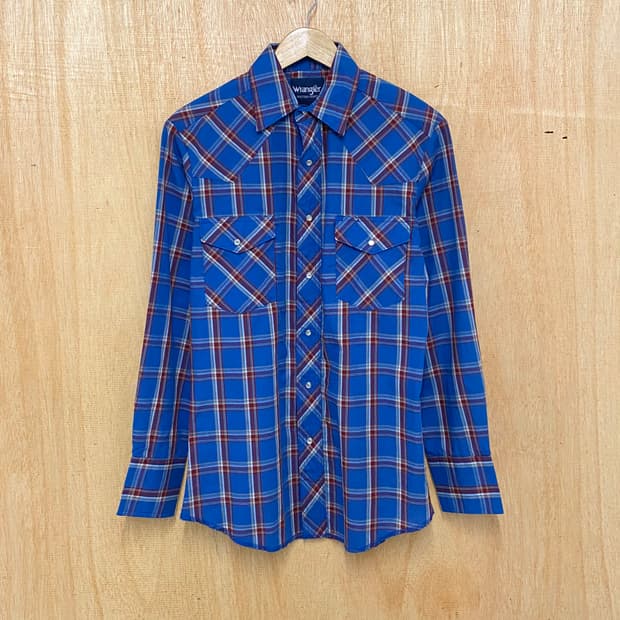 WRANGLER check western shirts