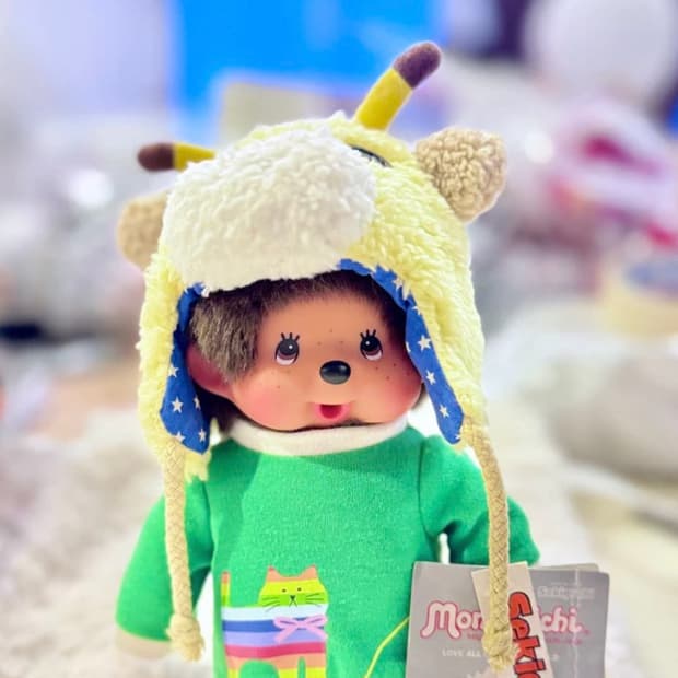 몬치치 기린모자 트래퍼햇 인형