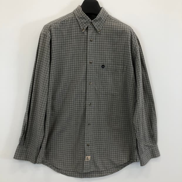 90s 팀버랜드 홍콩판 마이크로체크셔츠 105-110