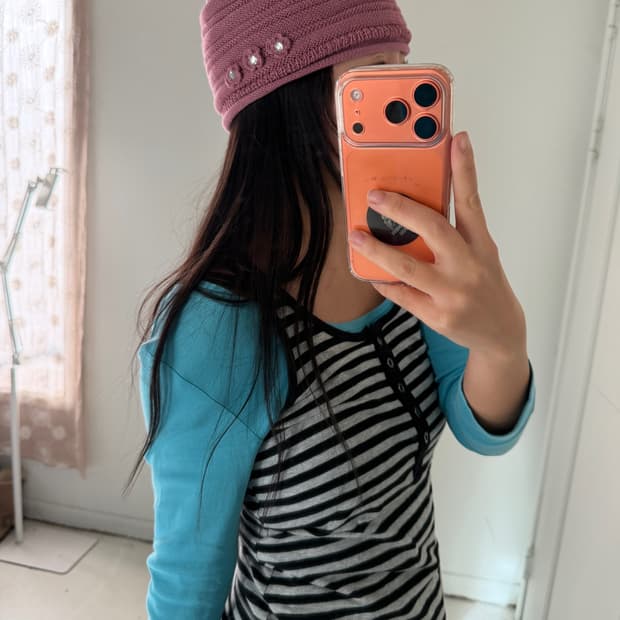 일본빈티지 모리걸 비니