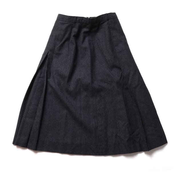 버버리 Berberrys Wool Pleated Skirt 