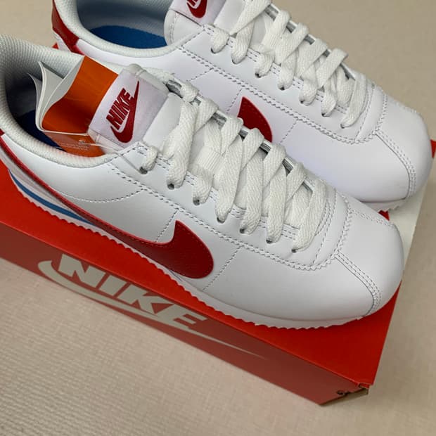 나이키 코르테즈 레더 화이트 