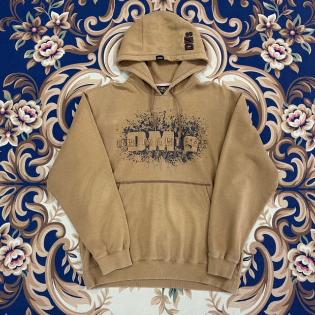 (L)닥터마틴 Dr martin 빅로고 후드(베이지)