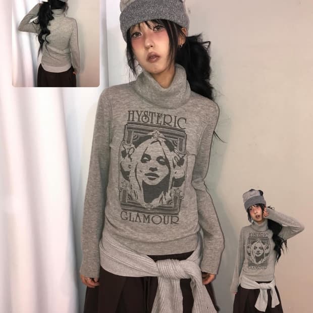 Hysteric Glamour His Girl High Neck Kn