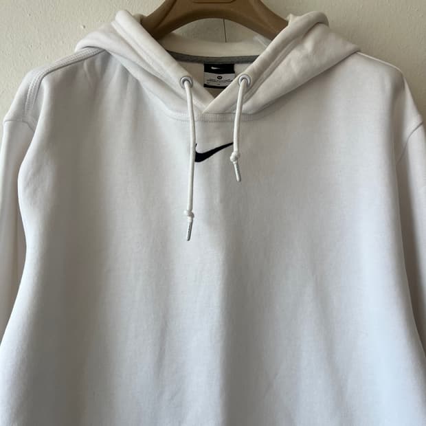 나이키 남성 아이보리 후드티셔츠 기모후드티
