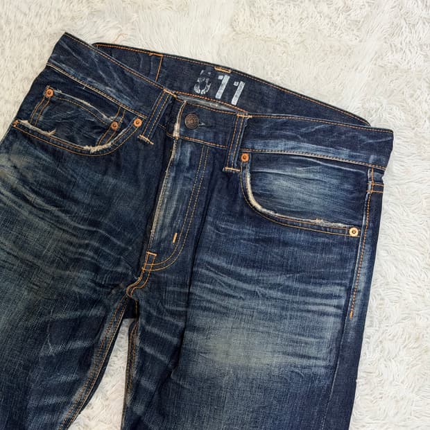 511 에드윈 청바지 32x32