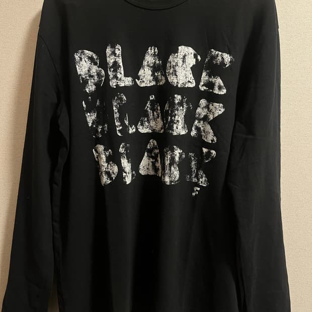 Comme des garcons black 롱 슬리브