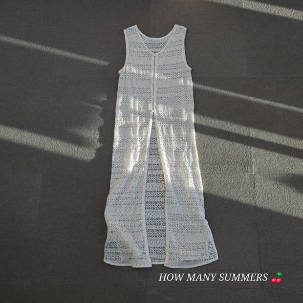 Japanese vintage 여름 원피스/가디건 