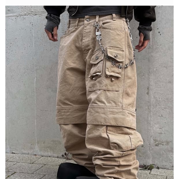 포그서비스 밀리터리 옥스포드 포켓 팬츠