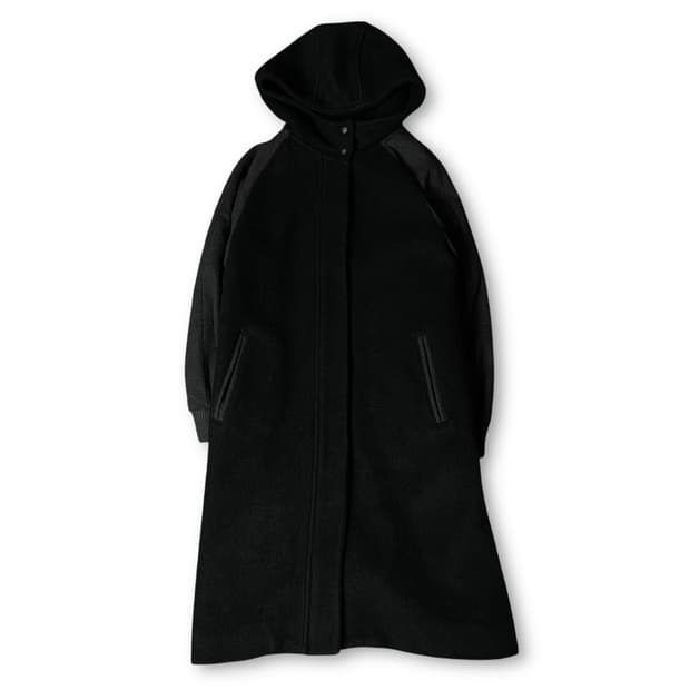 니코앤드 블랙 후드 코트