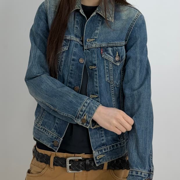 리바이스 데님 자켓