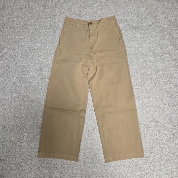 MUJI 무인양품 밴딩 코튼팬츠 26-27