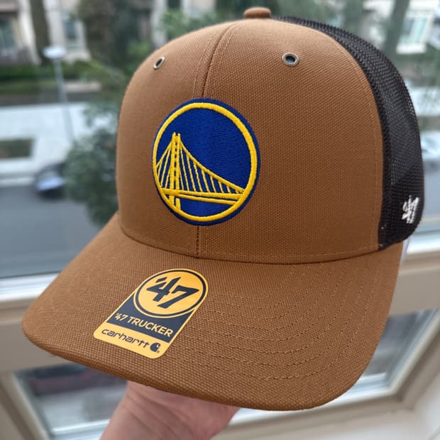 칼하트 x47 골든스테이트 워리어스 NBA 메쉬캡  