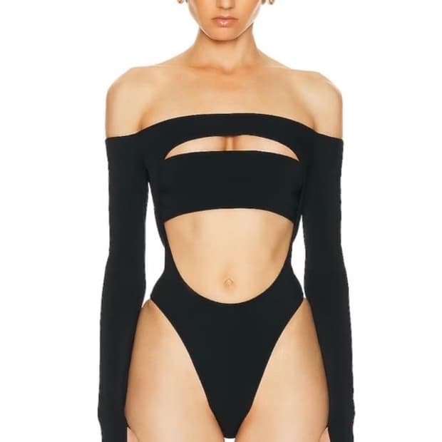 Mugler H&M body suit
