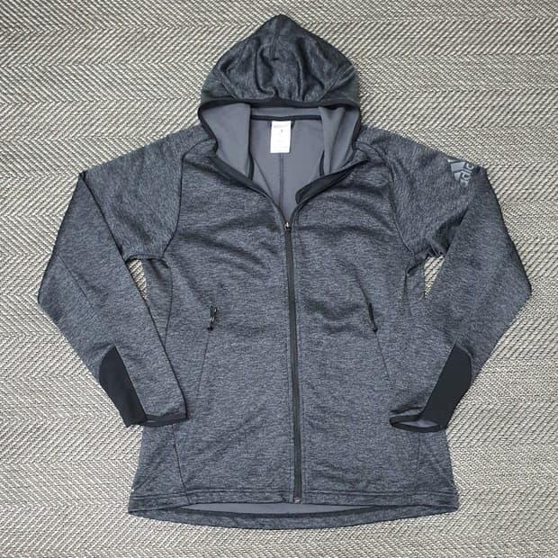 아디다스 운동용 기모 후드집업 남자105